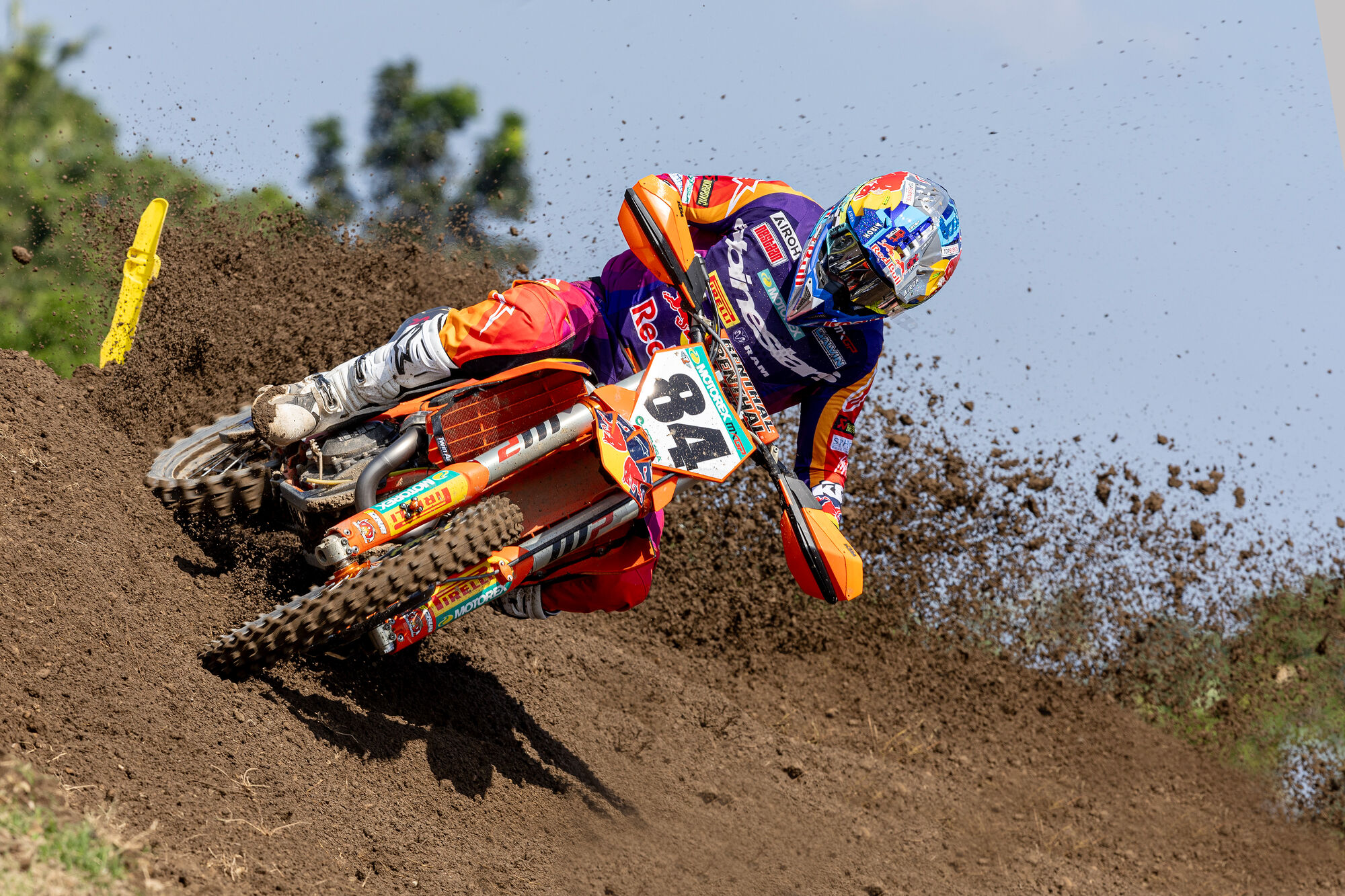 Jeffrey Herlings second in the MXGP of West Nusa Tenggara